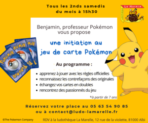 Initiation au jeu de cartes Pokémon