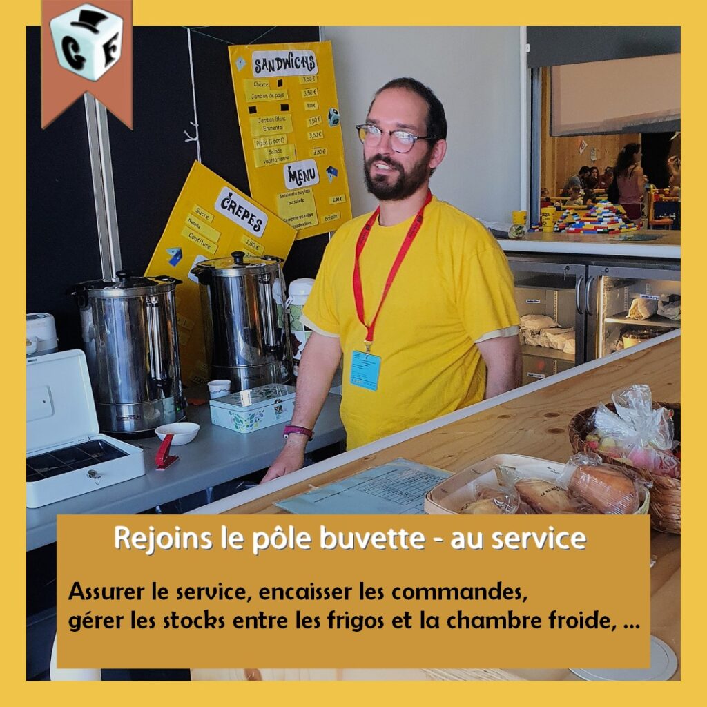 Buvette au service